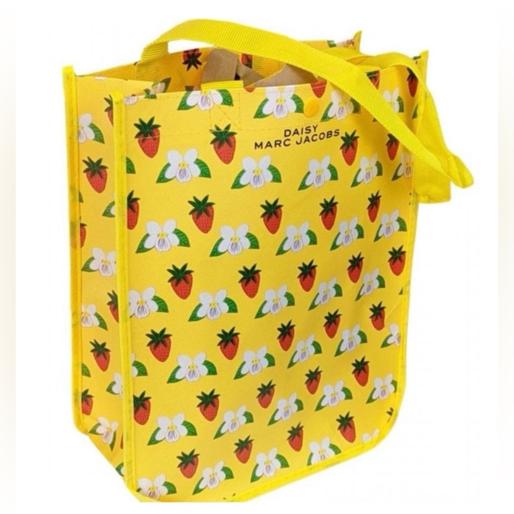 Marc Jacobs Daisy Small Yellow Floral Tote New